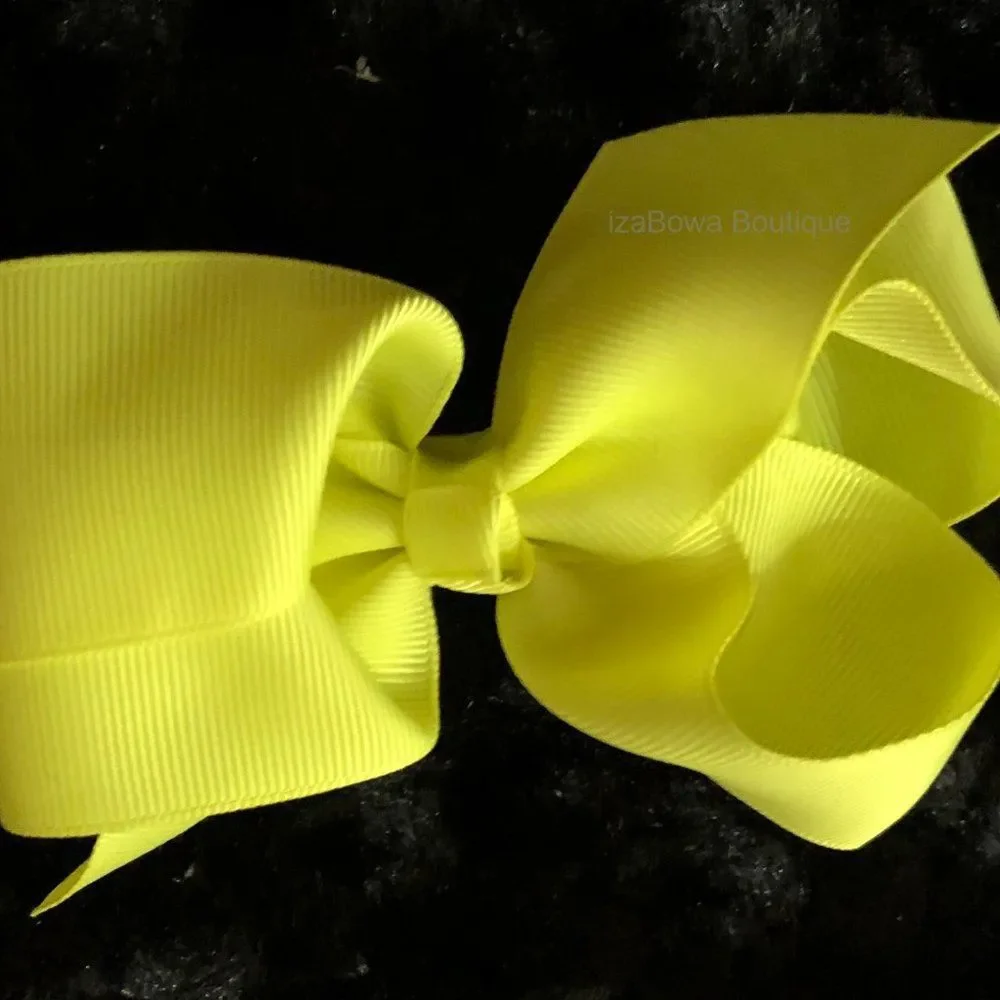 Hand Crafted lemon yellow